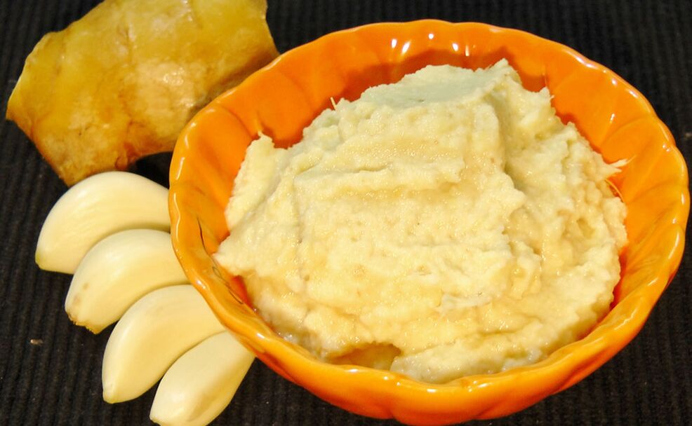 Ginger paste for potency